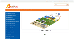 Desktop Screenshot of anticbd.net